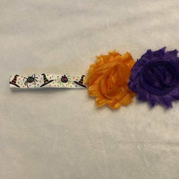 Halloween Accessory Bundle for Little Girls Necklaces Spider Pumpkin Headband - Picture 3 of 5